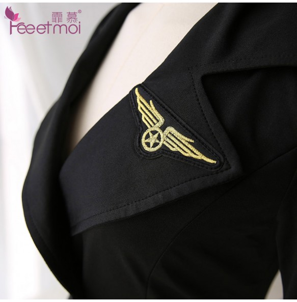 FEE ET MOI Stewardess Uniforms (Black)